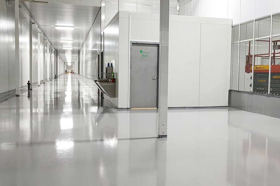 Glossy Epoxy Floor Finish