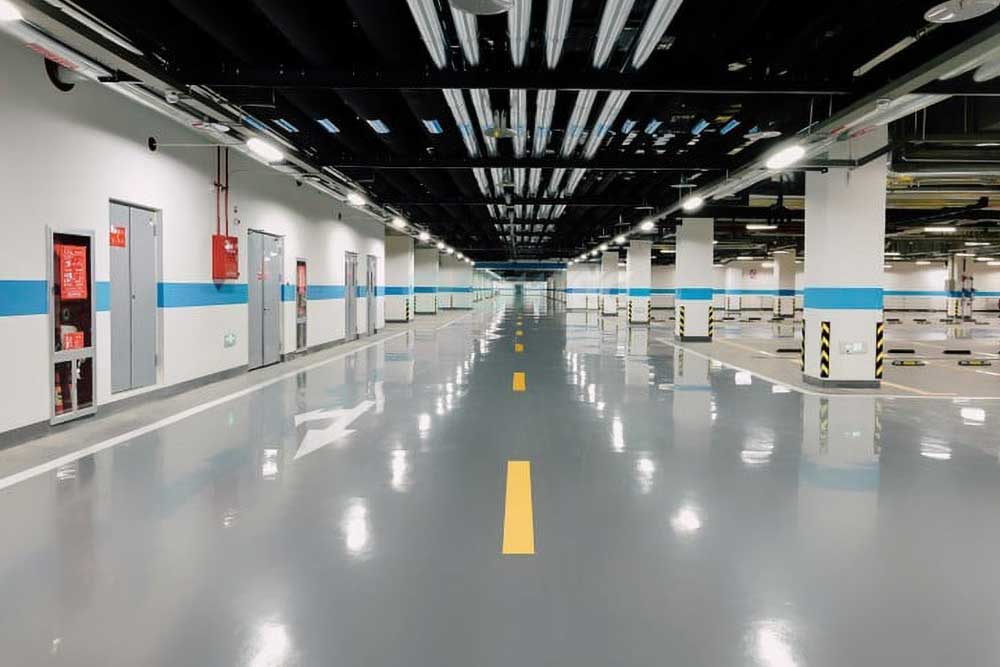 Industrial epoxy flooring company, Midland, Texas