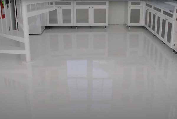 Industrial grade epoxy solutions for food processing plant, Odessa, Texas