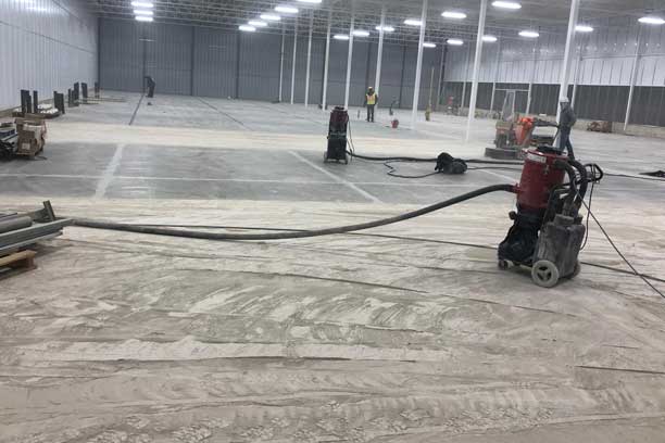 Concrete Floor Prep, Odessa, TX